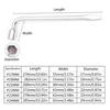17/19/21/22/23/24mm Car Spare Tire Lug Wrench Slotted End Socket Repair Tool
