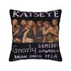 Katseye Kpop Наволочка Полиэстер Чехол для Подушки Декор КРАСИВЫЙ ХАОС Наволочка Чехол Гостиная Прямая Доставка 45X45см
