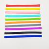 Colorful Elastic Silicone Cable Ties For Beach Chair Bundling And Outdoor Use