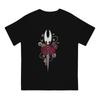 Pretty Art All Knight T Shirt Men's 100% Cotton Vintage T-Shirts Round Neck Hollow Knight Games Tee Shirt Short Sleeve
