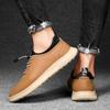 Autumn New Leather Casual Business Shoes Men's Leather  Daily Commute Loafers Shoes Comfortable Anti-Slip Outdoor Sneakers Shoes