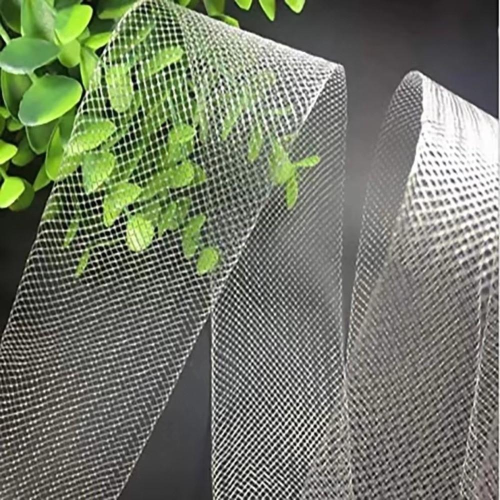 DIY Плетеная конская грива Ширина 2/2,5/3/4/5/6/7 см 50 ярдов Косточки Жесткий Полиэстер Прозрачные Аксессуары для формирования и отделки платьев