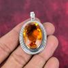 Honey Topaz Pendant, 925 Solid Sterling Silver Pendant, Handmade Gemstone Jewelry, Gifts For Wife Brand New Pendant