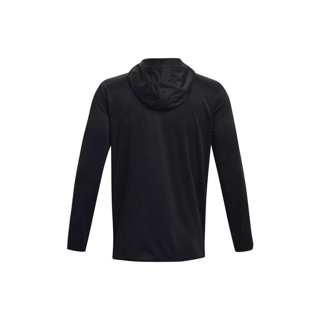 Under Armour Мужская водонепроницаемая дышащая куртка с капюшоном Storm Fleece на молнии, однотонная, верхняя одежда, черный 1373850-001
