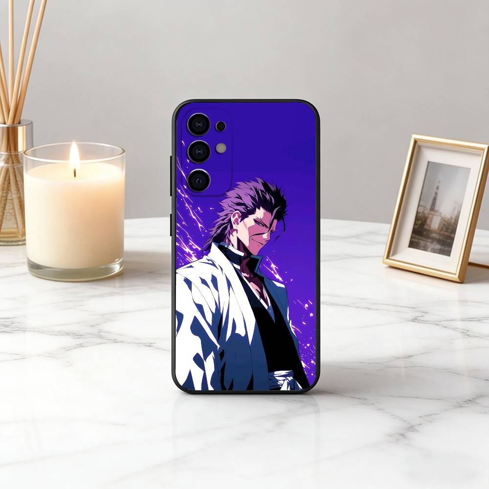 A-Айзен S-Сосуке-S Аниме B-BLEA-CH Чехол для телефона Samsung S25,S24,S21,S22,S23,S30,Ultra,S20,Plus,Fe,Lite,Note,10,Черный Чехол