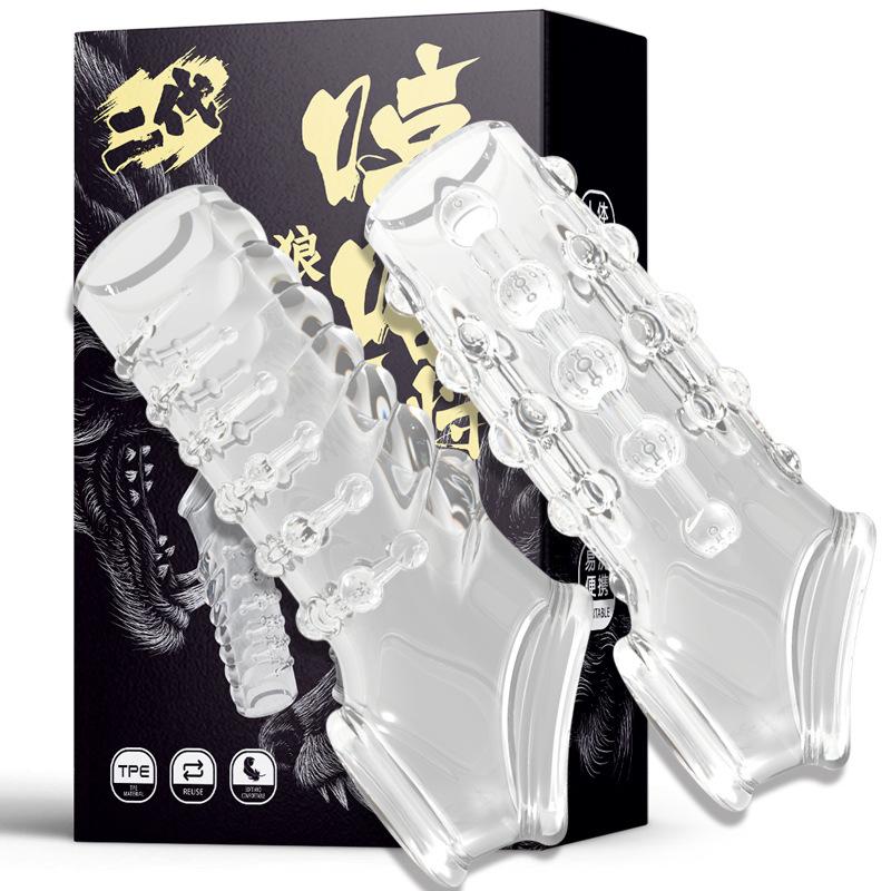 Рукав для пениса, петля для задержки пениса, секс-игрушки для мужчин, кольца для пениса с задержкой, эротические товары, фаллоимитатор с эякуляцией, игрушки для взрослых 18+