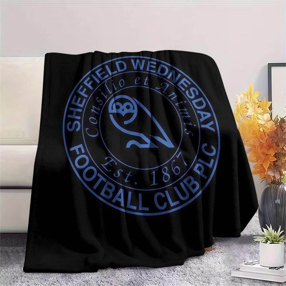 Sheffield Wednesday Flannel Blanket, High quality Comfortable for All Seasons, Home Decor, Warmth and Comfort