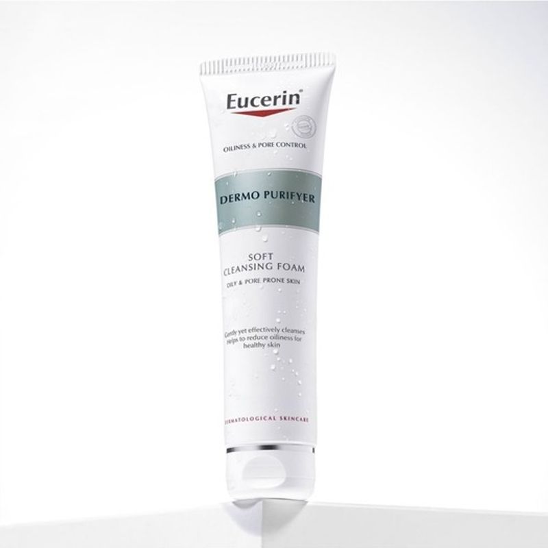 Eucerin Мягкая очищающая пенка Dermopurifier, двойной ампульный саше (1 лист)