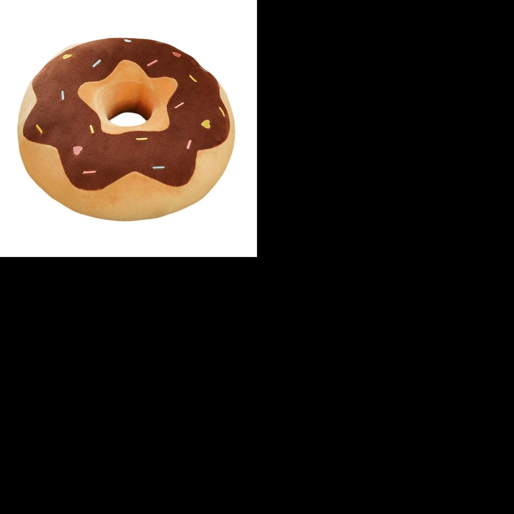 Adorable Donut Plushie For Cozy Lounging And Napping