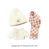 17CM Plush Doll Clothes Plush Doll Changing Clothes Dolll Clothes Suit Cartoon Cute Clothes DIY Skirt Game