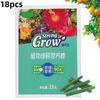 18 шт., удобрения для растений, домашние, для использования на открытом воздухе, для цветов, для еды, здорового роста, длительного действия, питательные палочки с медленным высвобождением, садовые принадлежности