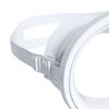Scuba Goggles Anti Fog Wide Angle Snorkelling Equipment Silicone and Glass Portable Swimming Mask Single Lens Oval Shape