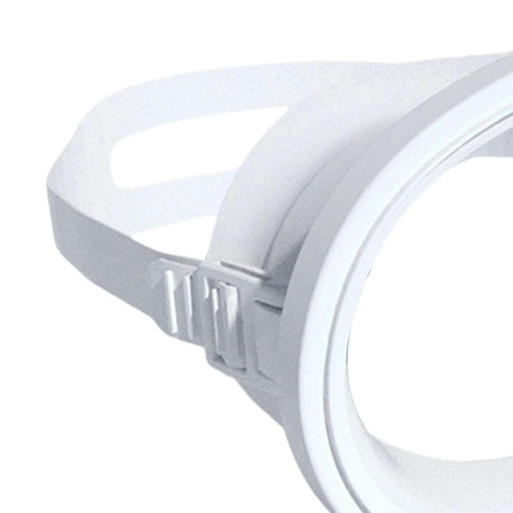 Scuba Goggles Anti Fog Wide Angle Snorkelling Equipment Silicone and Glass Portable Swimming Mask Single Lens Oval Shape