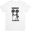 Radiohead Music Fit for Men & Women Quality Cotton T-Shirt White.