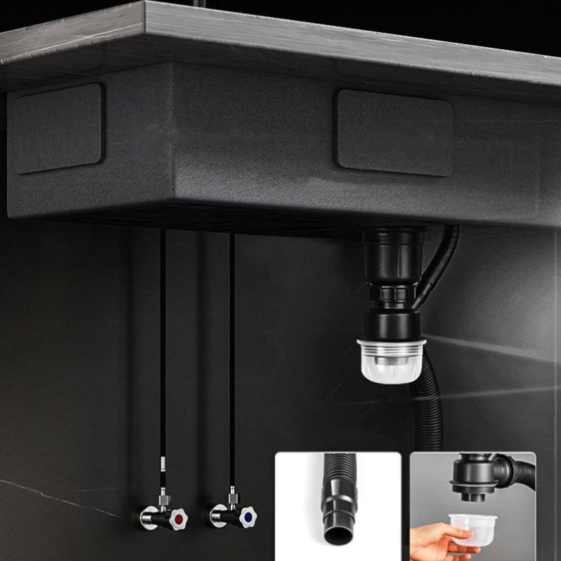 Водопадная мойка для кухни из нержавеющей стали, монтируемая сверху, рельефная большая однослотовая раковина с многофункциональным баком, низкая цена