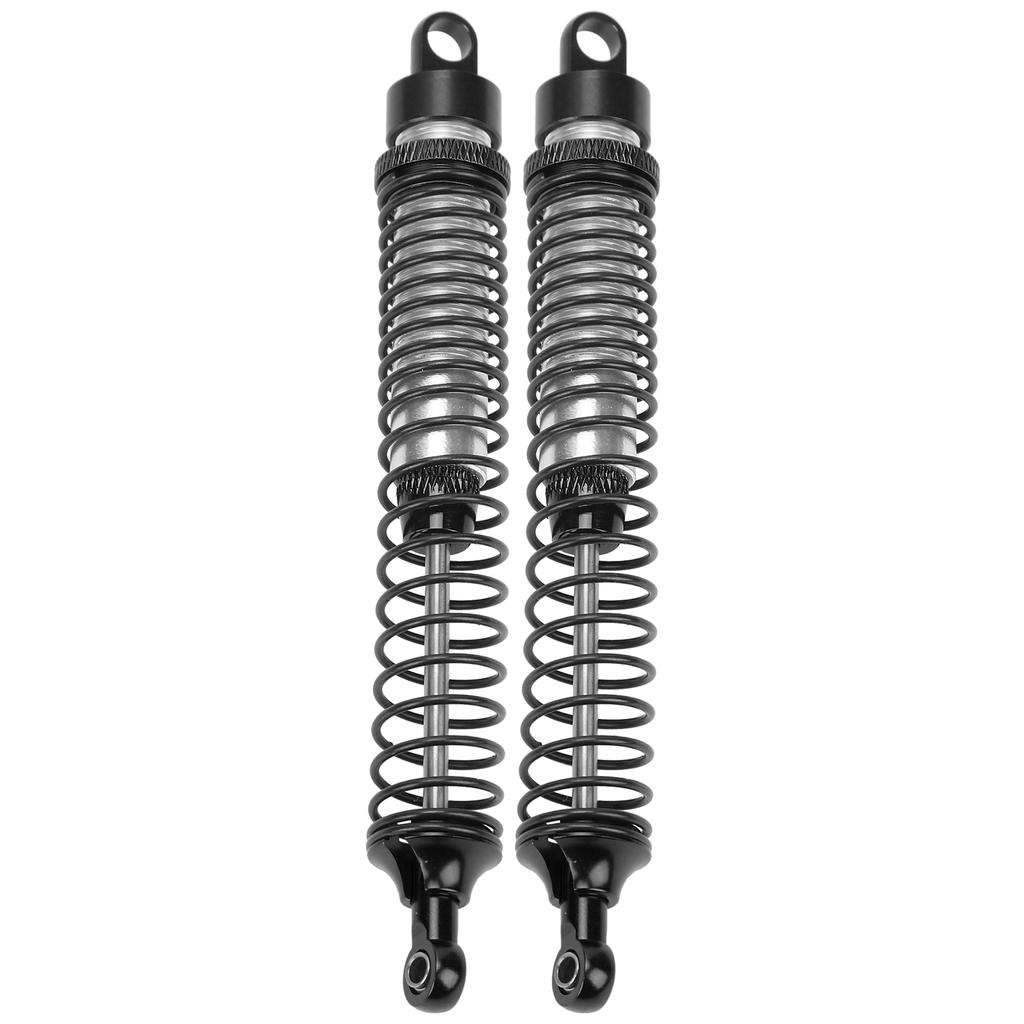 2Pcs 130mm RC Metal Shock Absorber Damper Set for HSP RGT Himoto Redcat 1 10 RC CarBlack