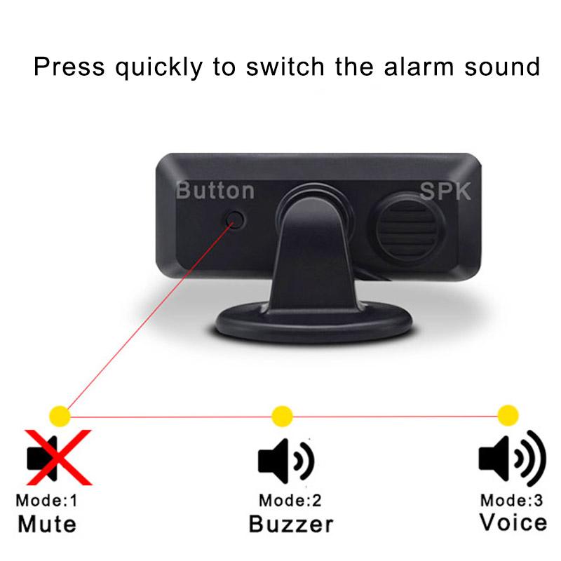 Комплект датчиков парковки для автомобиля 4 6 8 Parktronic Reversing Front and Backback Car Radar Detector Помощь при движении задним ходом Звуковой сигнал