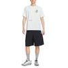 Nike Мужские белые футболки Dri Fit с круглым вырезом, средняя посадка HV1297-121