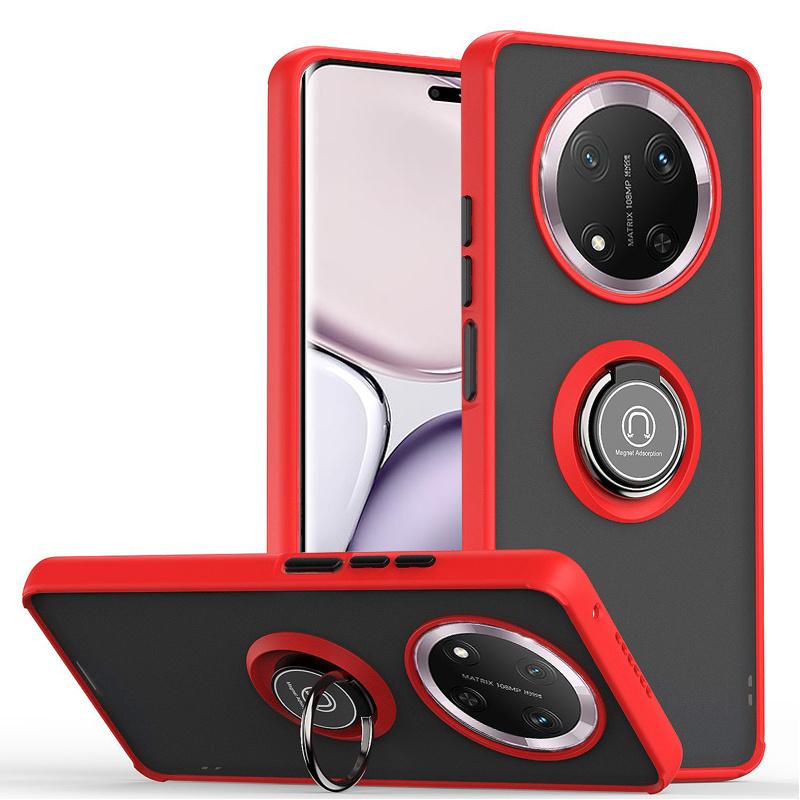 Чехол Armor Matte для Honor X9C X9B X9A X7B X8B X7A Чехлы для телефонов с магнитным кольцом для Honor Magic 6 5 Lite Pro 200 90 Lite 70 Чехол