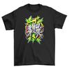 Green Anime Text Japanese Graffiti Design T-Shirt - Funny and Stylish Tee for Otak