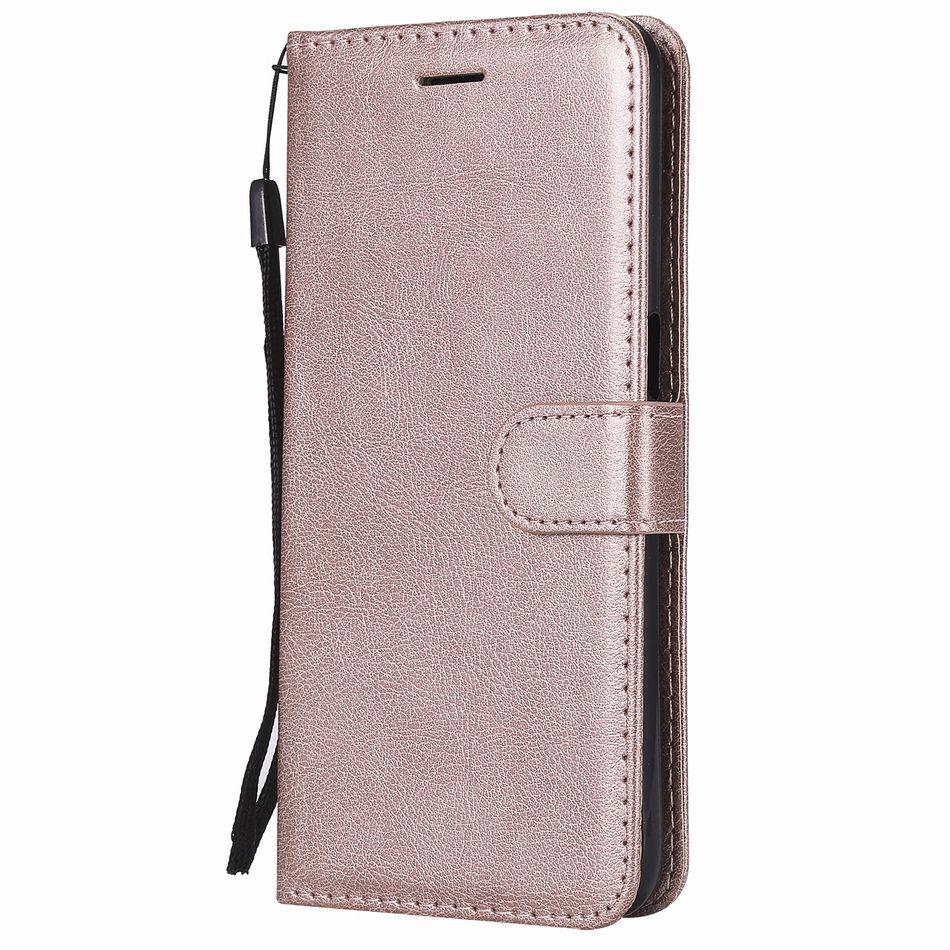 Милый чехол-книжка однотонный из кожи для Samsung Galaxy S20 Ultra A51 A71 A6 A7 A8 Plus A9 2018 S10E S10 J330 J530 J730 D06Z