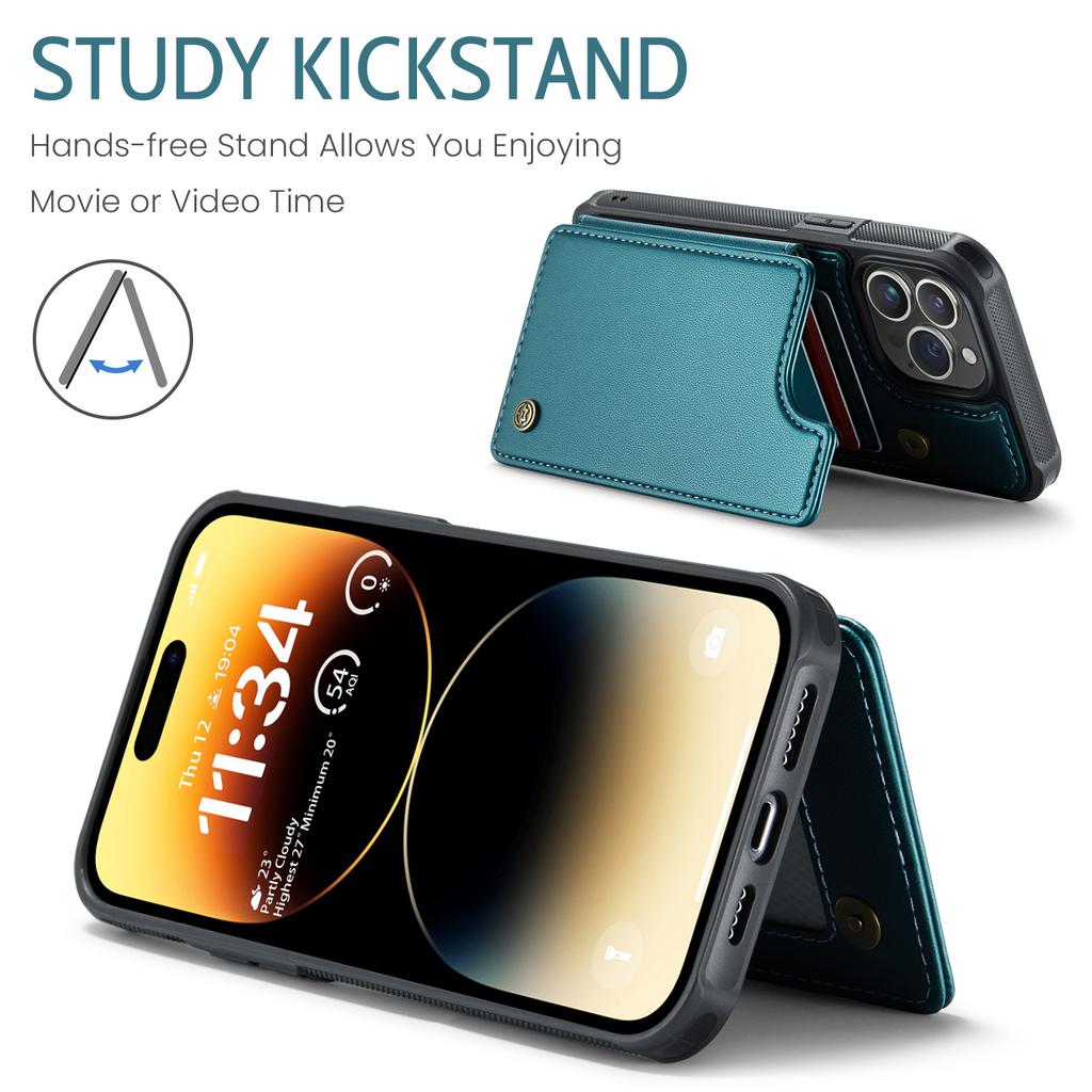 Для iPhone 7 8 Xs XR XS Max 11 12 13 14 15 16 серии Stand Card Wallet Интегрированный чехол для телефона из искусственной кожи премиум-класса