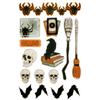 Halloween Epoxy Sticker 2.8 To 11.5 Cm 15 Pieces