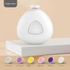 Electric Nail Grinder for Pets, Fully Automatic White Nail Clippers with Quiet Motor and Safety Guard