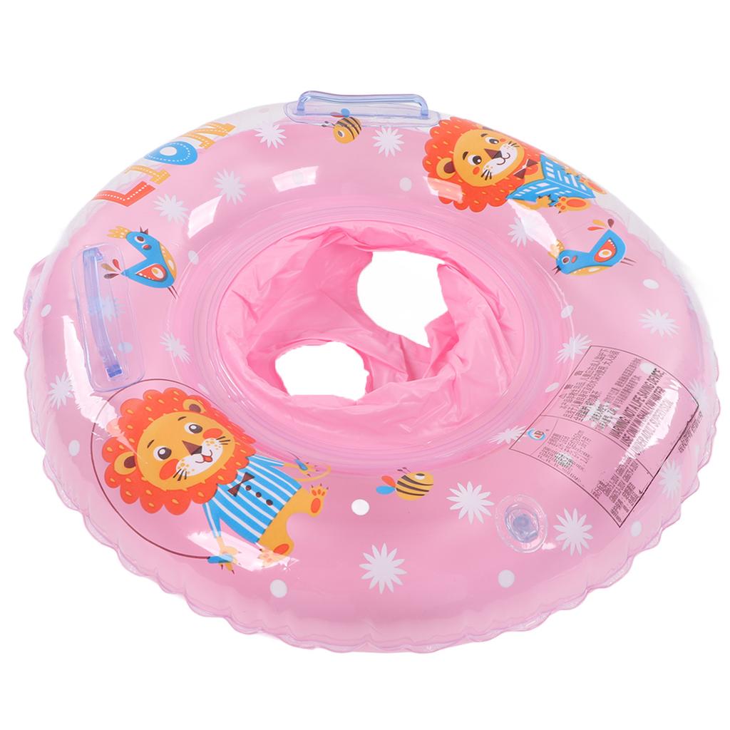 Детский плавательный круг, водонепроницаемый, с двойной ручкой, удобный для захвата, детское сиденье для купания, поплавок для купания в ванне