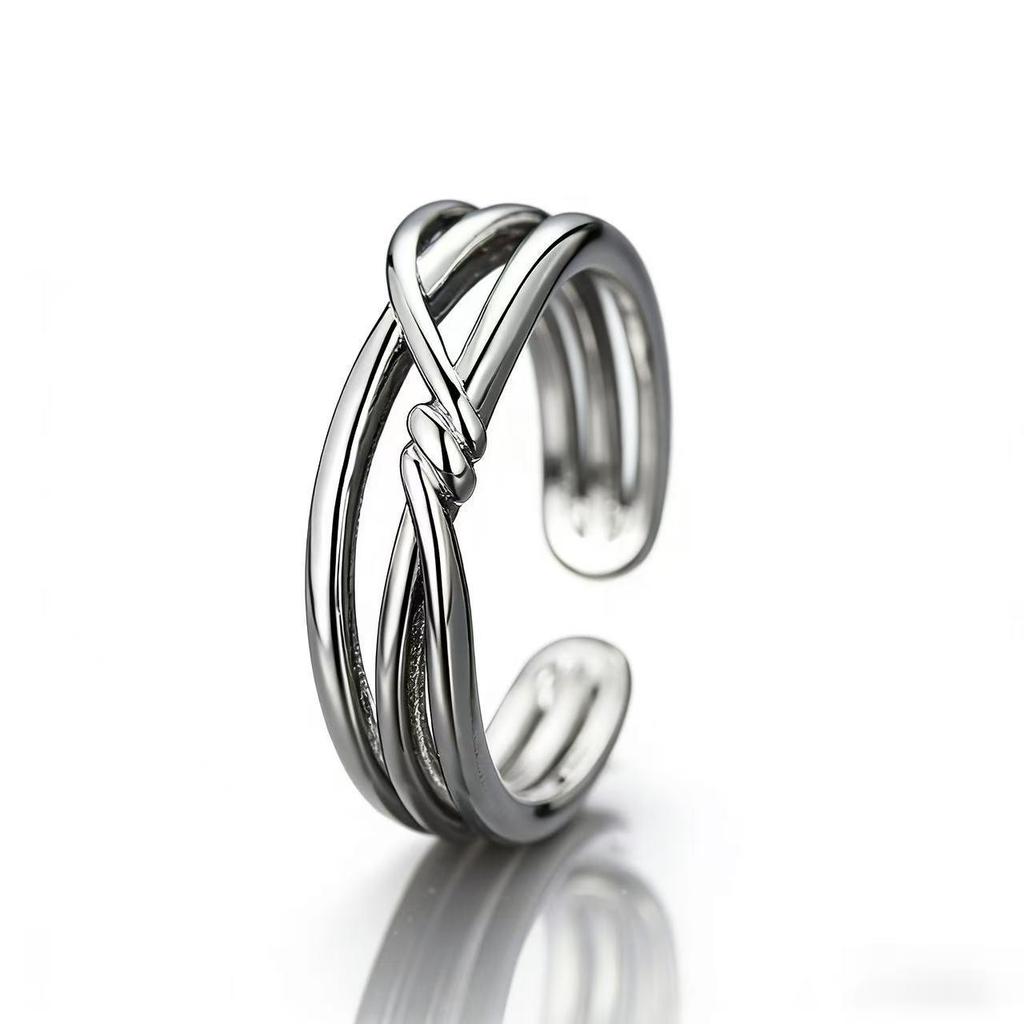 Chic Multi-Layer Knot Adjustable Women's Ring