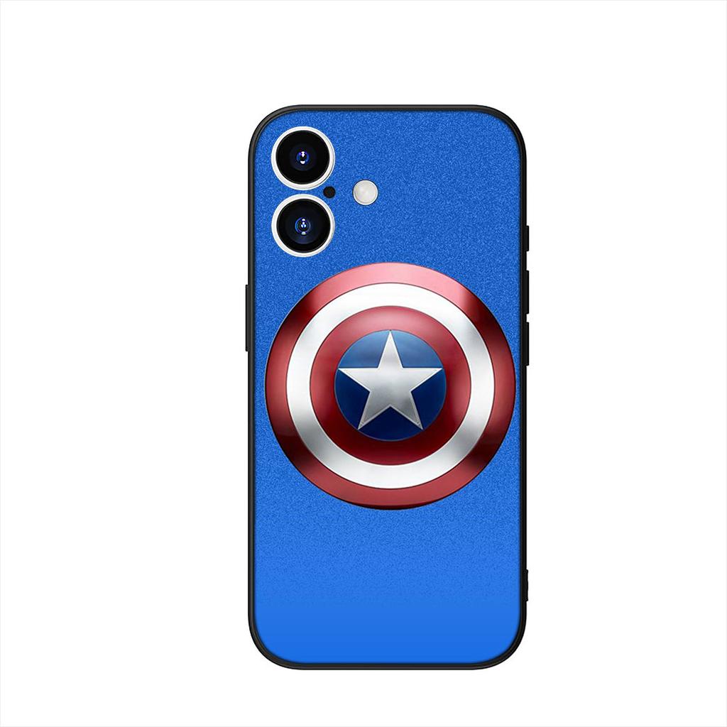for Samsung Galaxy A07 A13 A12 A14 A23 A50 A51 A52 A53 A70 A71 A72 Note 20 9 8 10 Case Marvel Captain America Shield Superhero