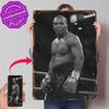 Mike Tyson Tinplate Poster Customized Wall Art Retro Vintage Metal Signs for Fans Gaming Room Decoration Cozy Garage Decorations