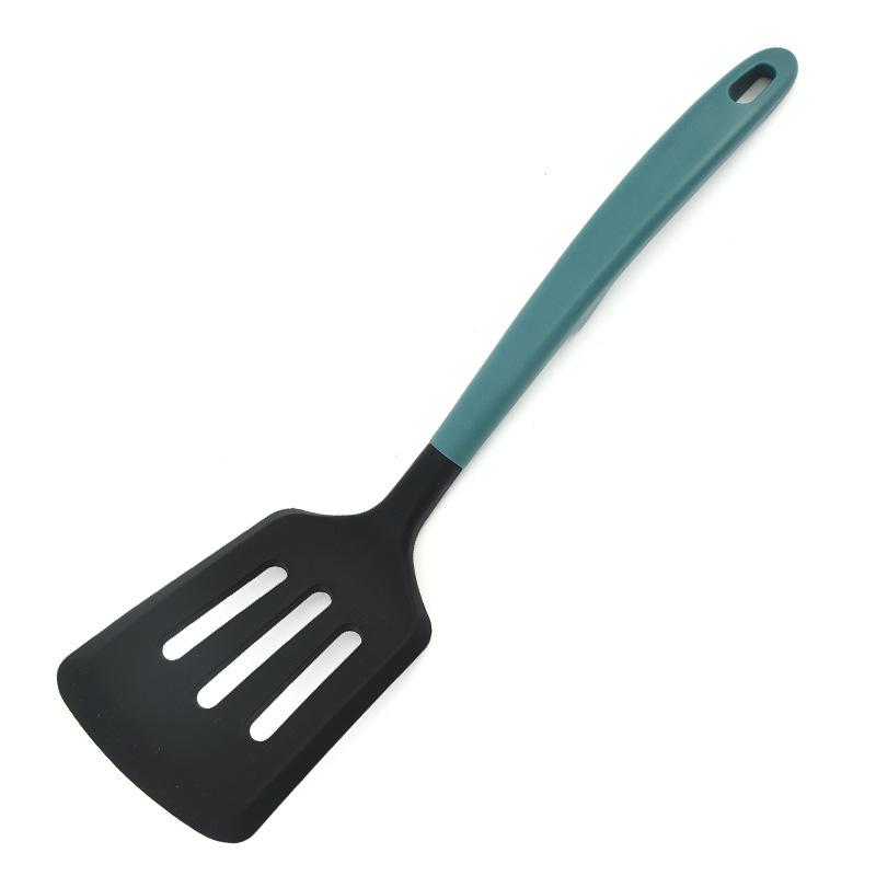 33cm Nordic Style Large Silicone Turners Egg Fish Frying Shovel Steak Oil Drain Spatula Home Cookware Kitchen Cooking Utensils