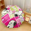 Snoopy Peanuts Windproof Auto 8 Rib Folding Umbrella Portable Outdoor Parasol