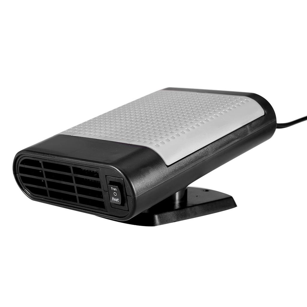 Car 12V Portable Electric Window Heater Heating Dryer Fan Defroster Demister (Red)