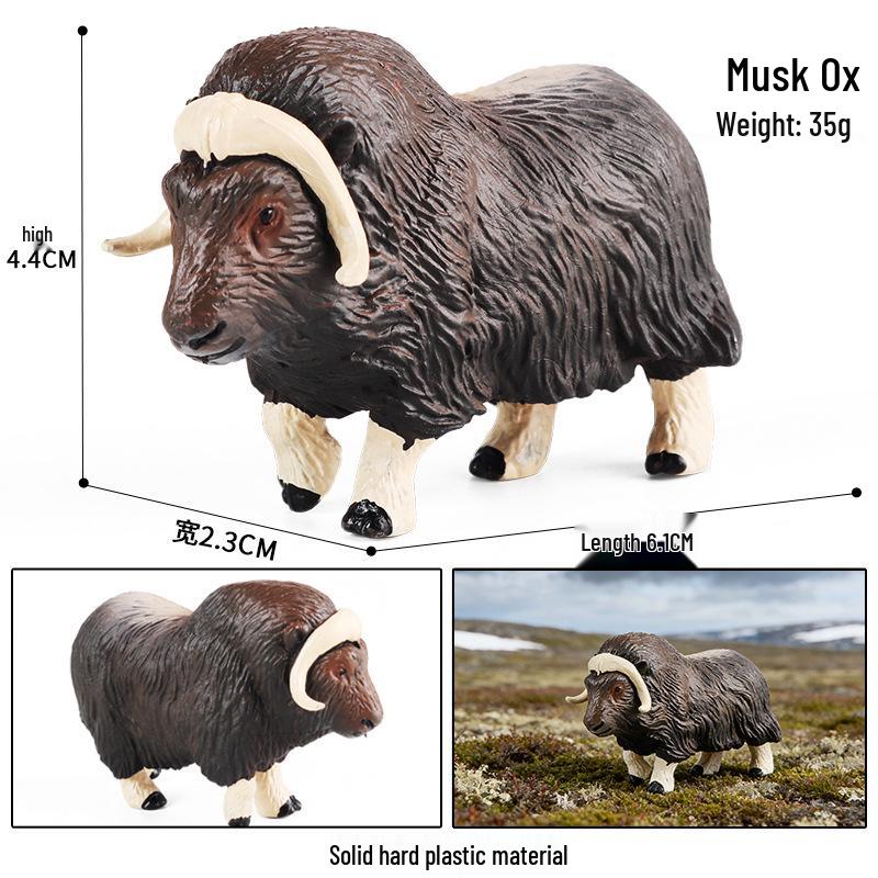 Realistic Arctic Animal Models Toys: Polar Bear, Beluga, Seal, Wolf, Snow Leopard, Penguin