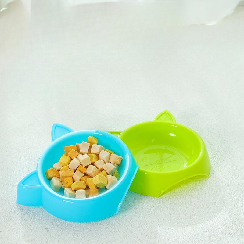 Миска для домашних животных, миска для собак, миска для кошачьих ушей, одинарная миска для риса, противоударная миска для собак, миска для кошачьего корма, принадлежности для маленьких собак и кошек