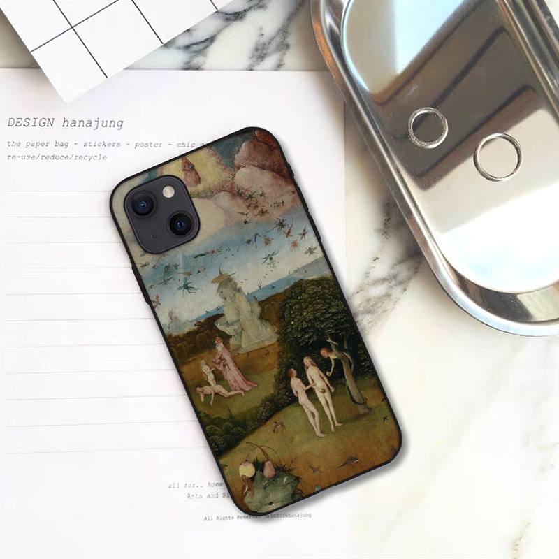 Чехол для телефона Hieronymus Bosch для iPhone 11 12 Mini 13 14 Pro XS Max X 8 7 6s Plus 5 SE XR Shell
