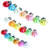 100Pcs Colorful Mini 3D Wall Stickers Home Decor Kid Toys DIY Ladybird Ladybug