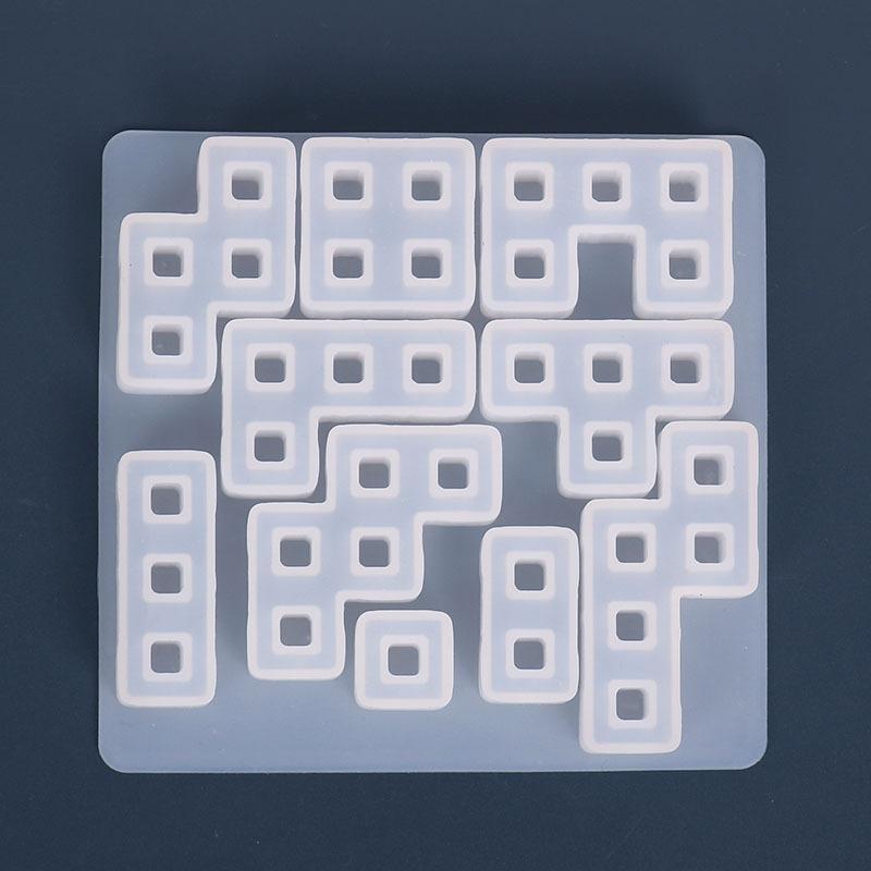 Силиконовая форма, строительный блок, игрушки, эпоксидная форма, детская образовательная форма, смоляная форма Jenga