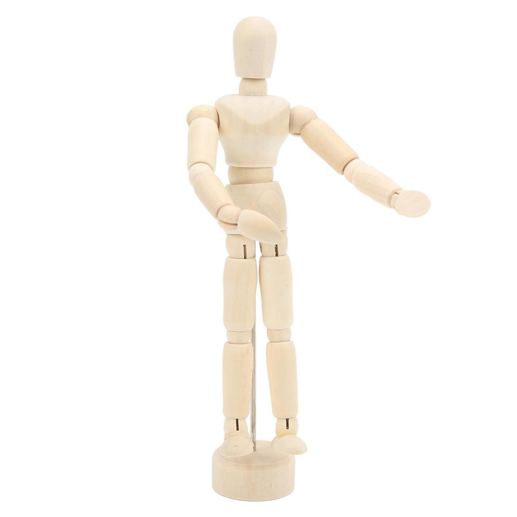 Деревянный манекен 14 вращающихся суставов манекен для рисования пропорции человеческого тела портативный художественный манекен