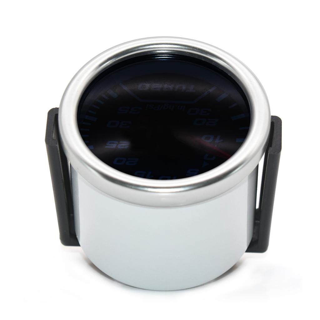 -1~2 Bar -30~35 PSI Turbo Boost Meter with Sensor Smoke Lens 2''52MM Turbo Boost Gauge Auto Carfor Gasoline Racing Car 12V