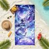 Genshin Impact Columbina Towel Soft Pool Gift For Travel Gym Shower Camping Quick Dry Sports Beach Towels
