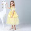 Belle Dress Kids Princess Dress Kids Dress Dress Set Kids Costume Cosplay Yellow One Piece Event Stage Costume Disguise Performance Fancy Dress