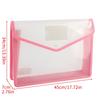 File Folder Wallet Hold 600 Sheets Horizontal/Vertival Folder Water Resistant File Pocket Document Organizers For Office