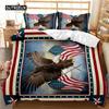 Комплект постельного белья с национальным флагом размера King, креативный комплект постельного белья с американским флагом для подростков и взрослых, односпальное и двуспальное одеяло из микрофибры