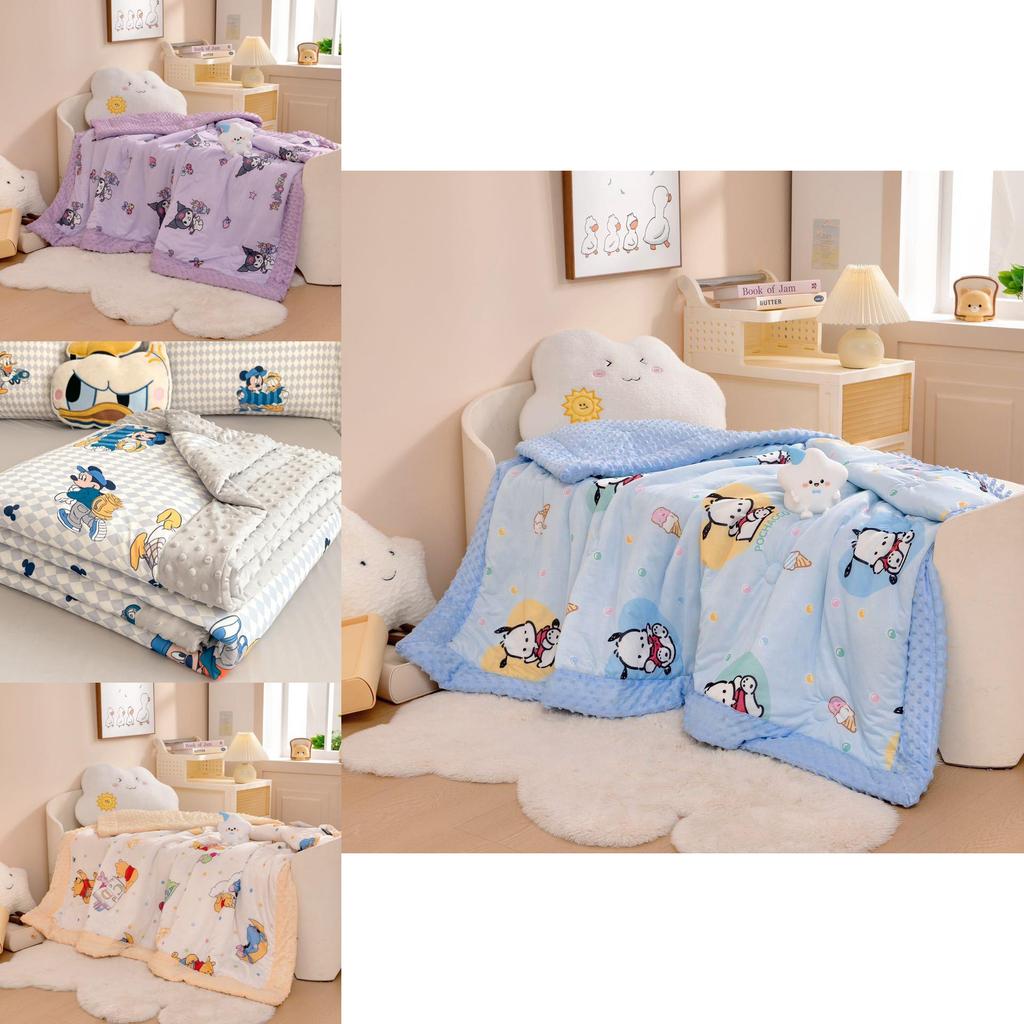 Sanrio Summer Cooling Childrens Quilt With Breathable Fabric For Kids Bedtime Comfort