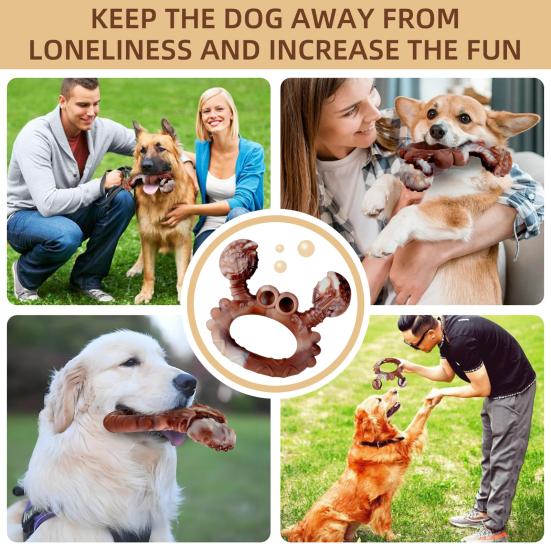 Yousheng Неразрушимая игрушка для собак, агрессивных любителей жевать, жесткая жевательная игрушка со вкусом говядины, нейлоновая игрушка для чистки зубов в форме животных для средних и крупных собак