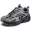 Skechers Bobs Bamina 2 Ткань Синтетическая кожа Низкие кроссовки в стиле "Dad Sneakers" Мужские кроссовки Серый Черный 118326-GYBK