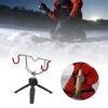 1 шт. 360° Регулируемый складной многофункциональный держатель для удочек для подледной рыбалки из алюминиевого сплава, зимний держатель для ледовых удилищ для большинства спиннинговых катушек